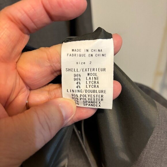 Theory Wool 2 Button Blazer - Picture 9 of 12